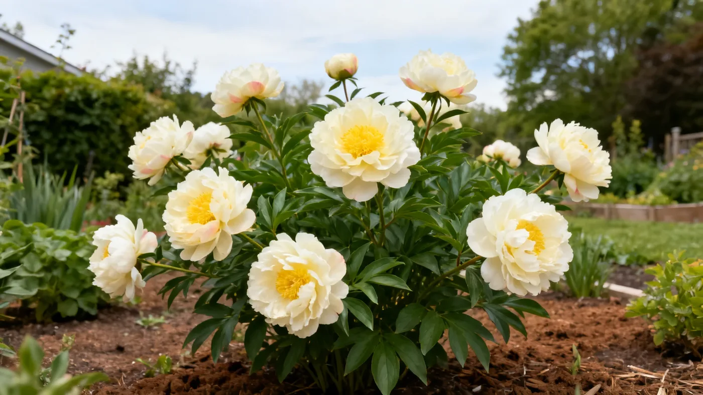 Duchesse de Nemours Peony Not Blooming? Causes and Fixes