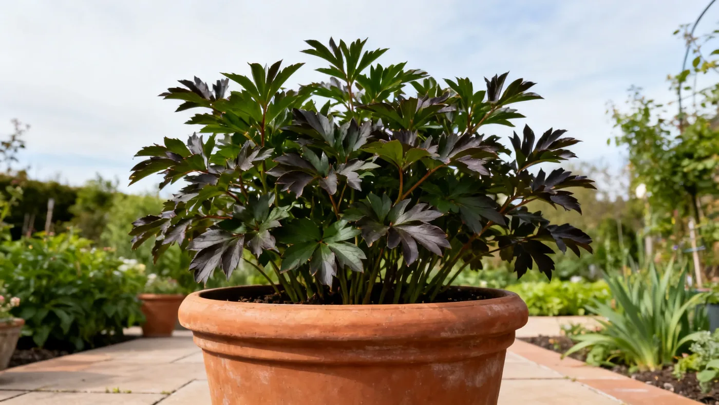 Growing Duchesse de Nemours Peony in Containers and Pots