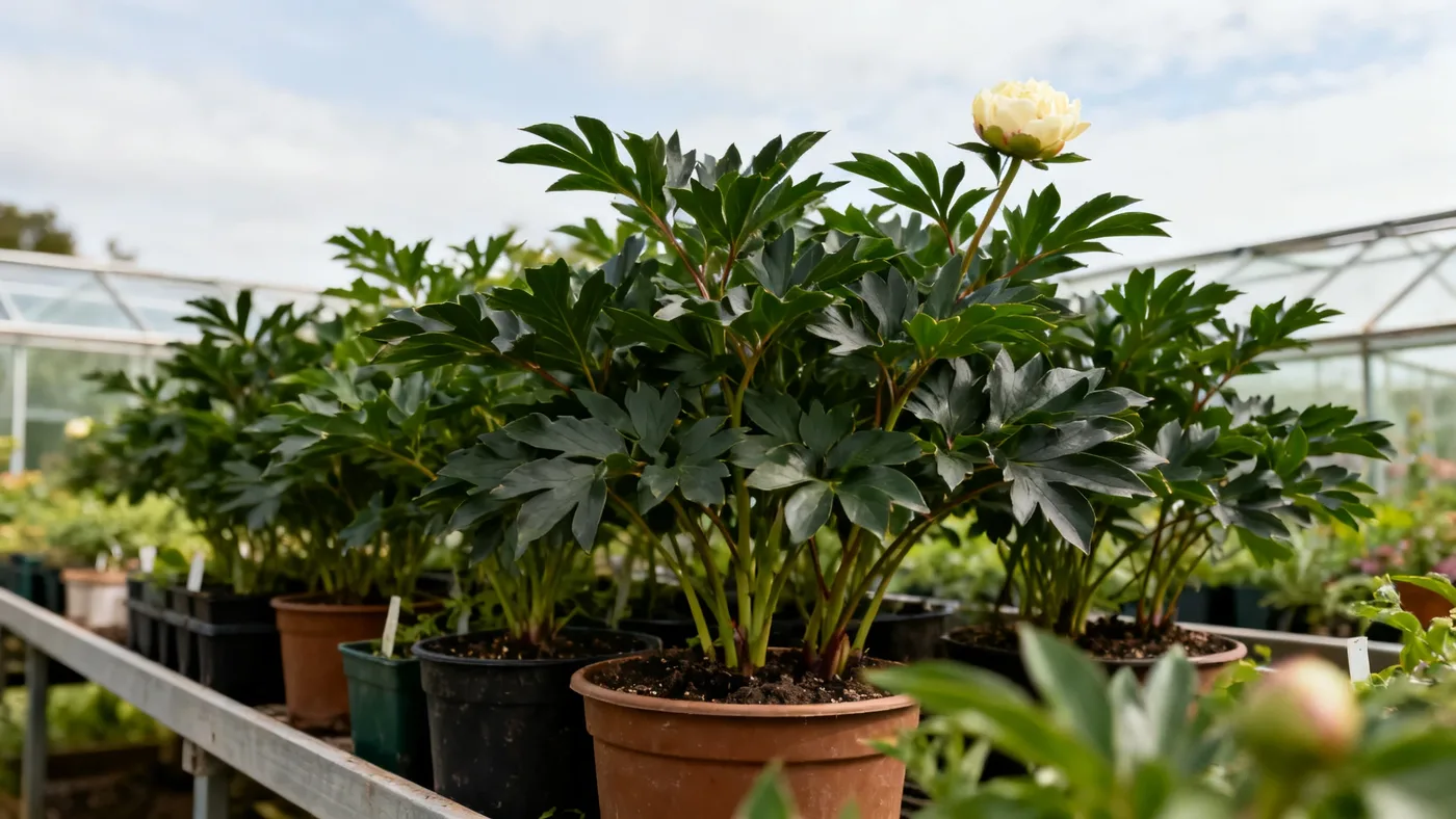 How Big Does Duchesse de Nemours Peony Get? Size and Spread